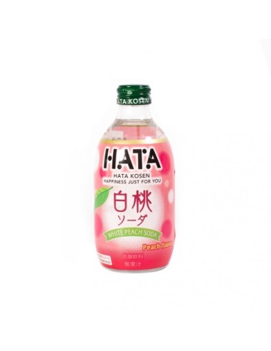 Hata-kosen Hatasoda Limonada Ramune Melocotón Blanco