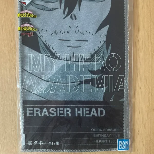 Serviette – My Hero Academia – Eraser Head Ichiban Kuji The Top 5! 60 x 21 cm