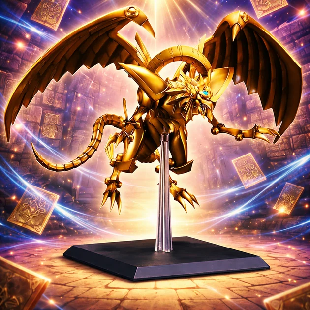Yu-Gi-Oh! – Figurine – – Ra – Dragon Ailé Dieu Egyptien – Equal arts