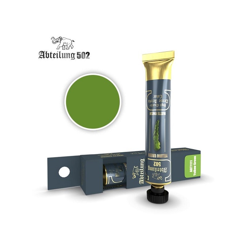 vert jaune | Peinture Acryliques dense