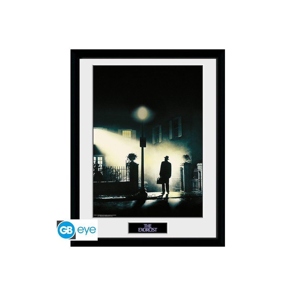 Poster – Encadré L'exorciste affiche du Film 30x40