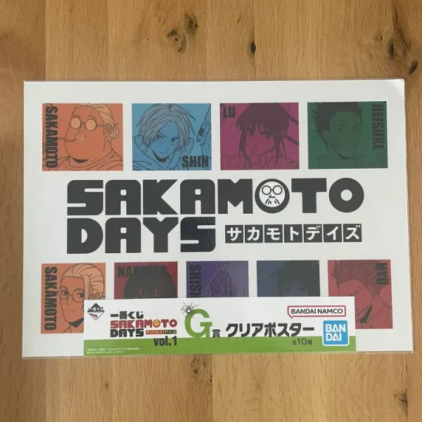 Sakamoto Days – A3 Sakamoto & Team – Ichiban Kuji Sakamoto Days Vol.1 – Poster