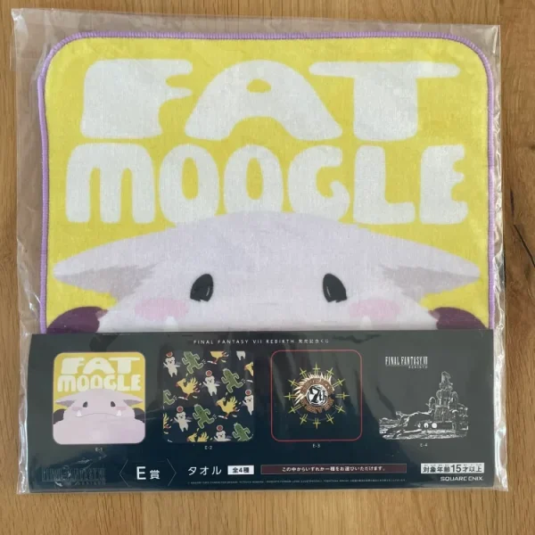 Serviette Lot E-1 25*25cm Fat Moogle Mog – Final Fantasy VII Rebirth – Ichiban Kuji