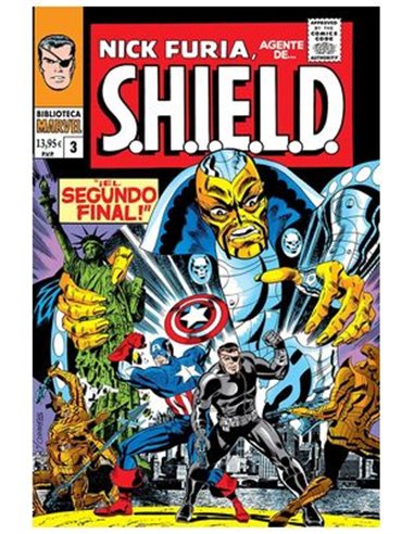 Biblioteca MARVEL 72 Nick Furia Agente de S.h.i.e.l.d. – Volume 3