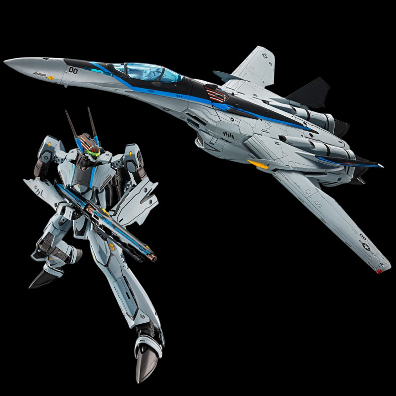 MACROSS FRONTIER X TOP GUN VF-25 Messiah Maverick Ver. DX Chogokin Bandai – Collection