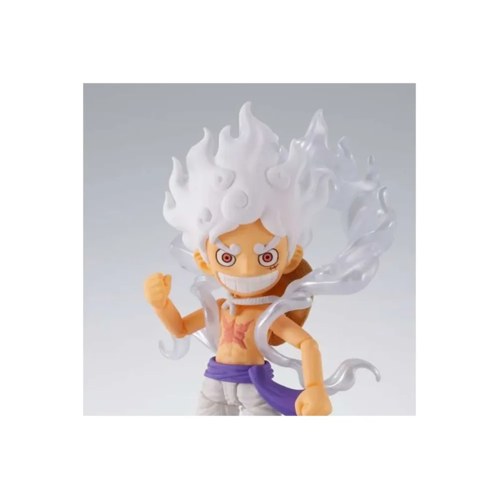 One Piece – Luffy Gear 5 – World collectable figure x s.h.figuarts – Figurine