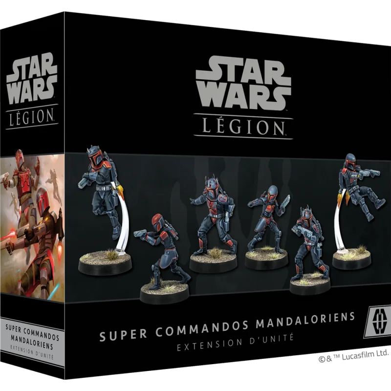 Jeu de société SW Légion : Super Commandos Mandaloriens – Collection