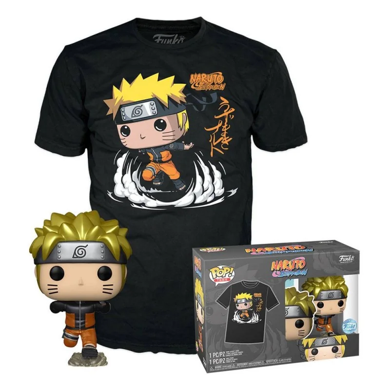 T-shirt – Naruto POP! & Tee set et Naruto Running
