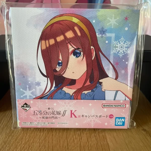Canvas Board Miku Nakano Ichiban Kuji Shukufuku no Kadode 11 cm | The Quintessential Quintuplets
