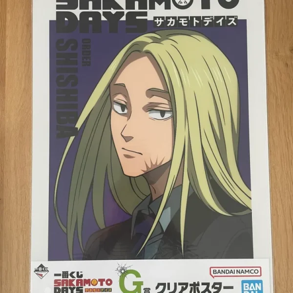 Poster – Sakamoto Days – A3 Shishiba – Ichiban Kuji Sakamoto Days Vol.1