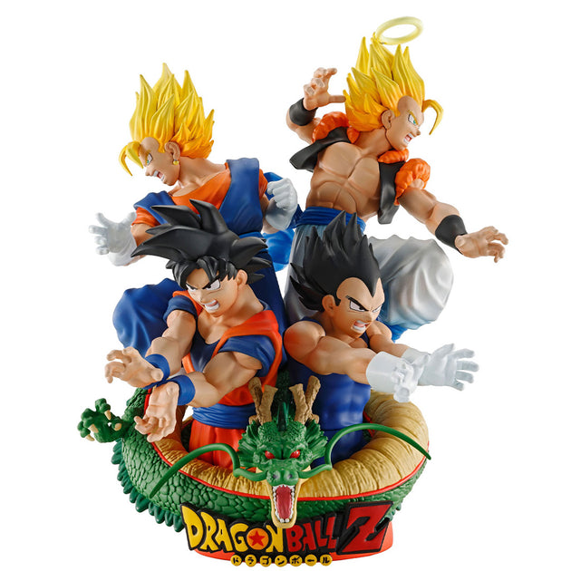 Dragon Ball Z – Goku & Vegeta – Petitrama DX Dracap Re Birth 2 – MegaHouse – Figurine