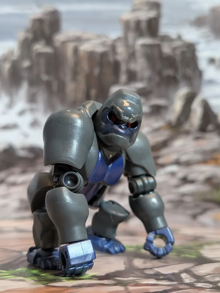 Optimus Primal-Gorilla (~4-6cm) – Transformers Defender Version 06 – Blokees