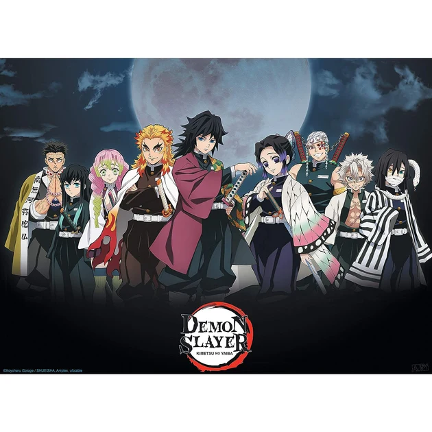 Poster – Demon Slayer – – Piliers
