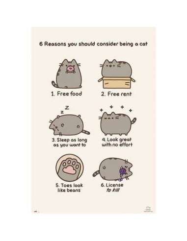 Pusheen The Cat – Poster