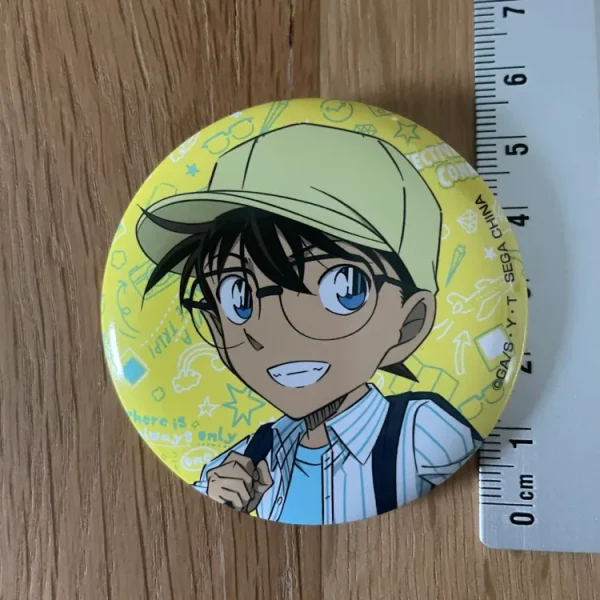 Badge – Détective Conan – Conan Edogawa Good Day! Good Travel! 5 cm SEGA