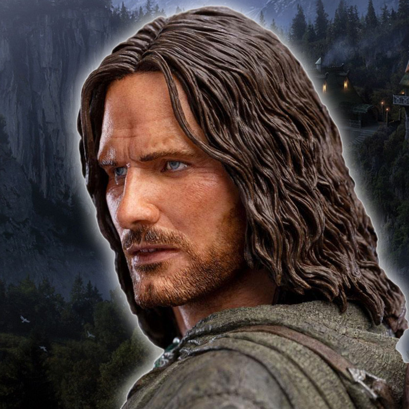LE SEIGNEUR DES ANNEAUX Aragorn, Hunter of the Plains Classic Series Weta Workshop – Statue
