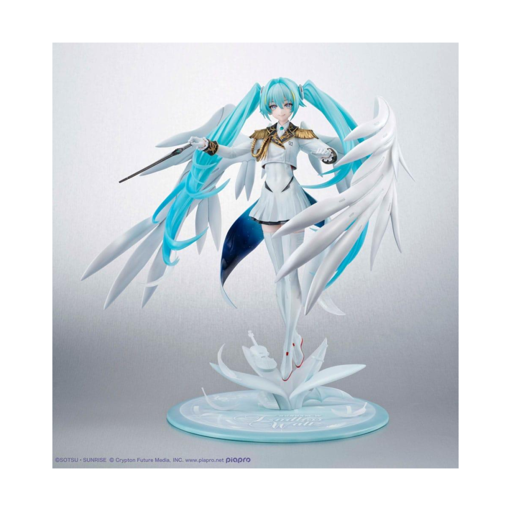 Figurine – Mobile Suit Gundam x Hatsune Miku PVC Lucrea Hatsune Miku x Wing Gundam Zero EW 45th Anniversary 27 cm