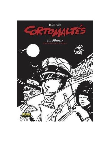Corto Maltes. en Siberia( B/n)