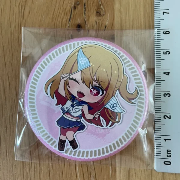 Oshi no Ko – Badge – Ruby Hoshino Marine Look 5 cm Bandai Spirits