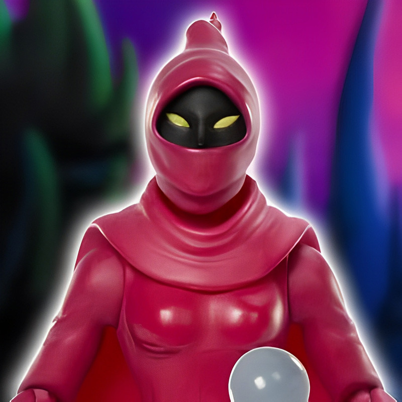 Figurine – MAITRES DE L’UNIVERS Origins Shadow Weaver / Tisseuse d'ombres Cartoon Collection Mattel