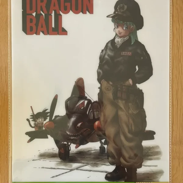 Dragon Ball EX – Poster – Ichiban Kuji – Temple Above the Clouds Lot H Clear Poster A3 Bulma & Son Goku