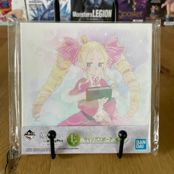Ichiban Kuji Yume Miru Mirai no Monogatari (Lot E) – Beatrice 14 cm canvas painting – Re:Zero