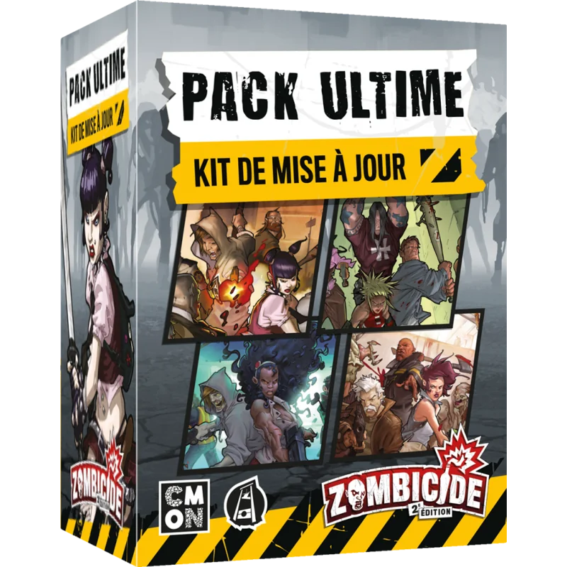 Jeu de société Zombicide (Saison 1) : Kit de MAJ Définitive – Collection