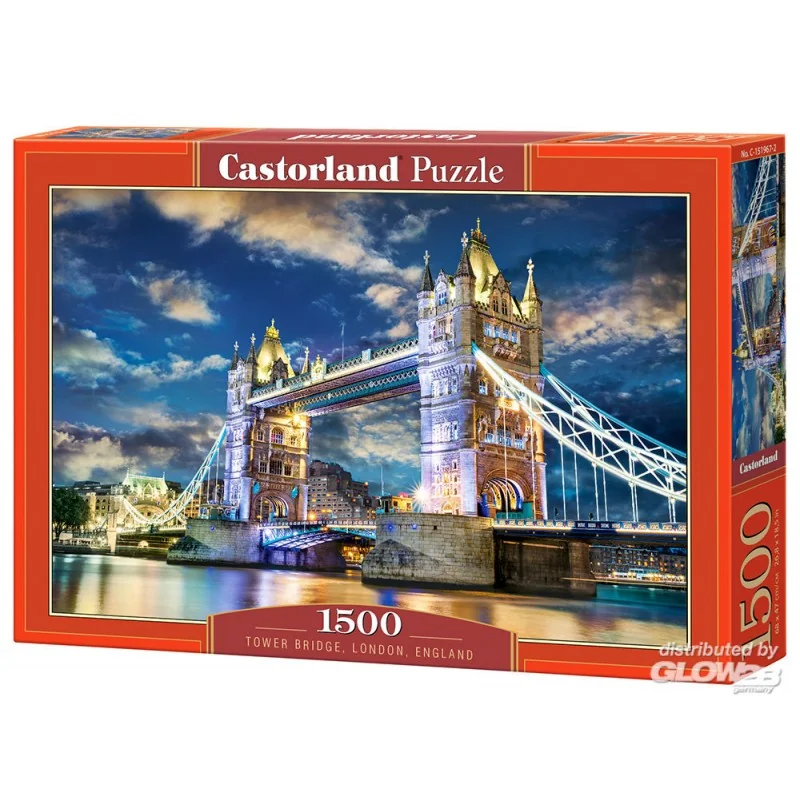 Tower Bridge, Londres, Angleterre 1500 Teile – Puzzle