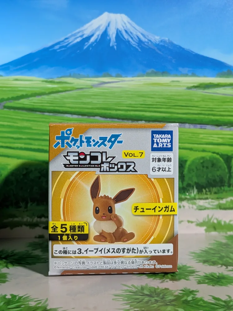 Eievui (~5cm) – Eevee (Female) – Évoli (Femelle) – Takara Tomy Arts Moncolle Select Vol.7