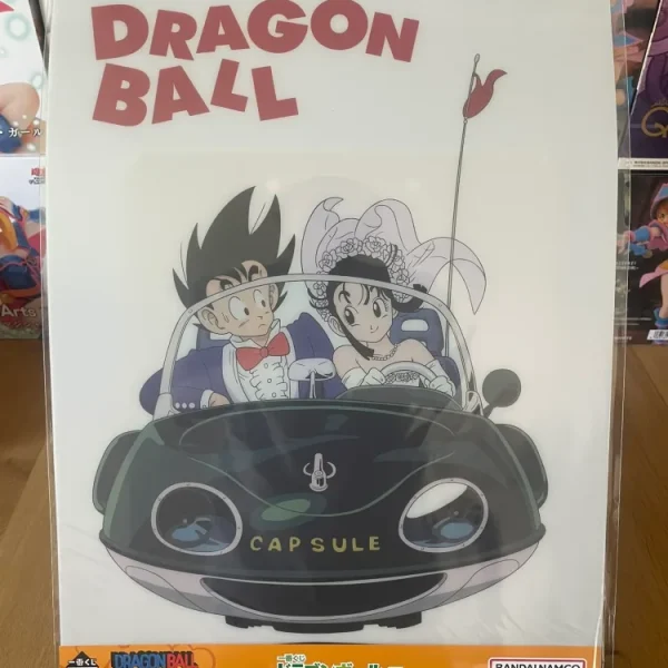 Dragon Ball – plastique A3 Son Goku & Chi-Chi – Ichiban Kuji Dragon Ball EX Gekitou!! Tenkaichi Budoukai (Lot I) – Poster