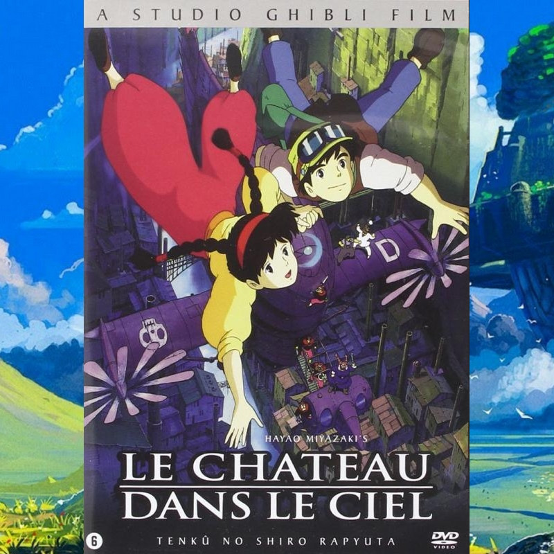 LE CHATEAU DANS LE CIEL Film DVD Studio Ghibli – Collection