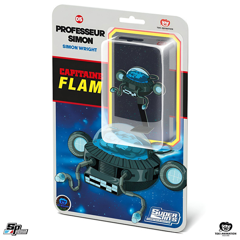 CAPITAINE FLAM – Pin's Professeur Simon SP-Collections – Figurine