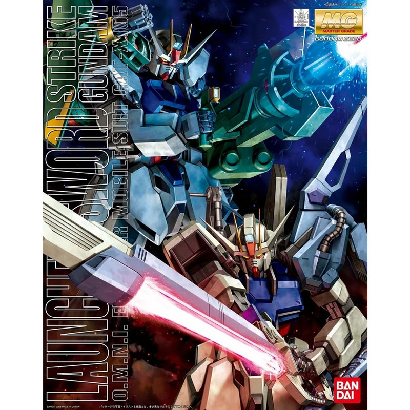GUNDAM Master Grade Strike Gundam Launcher / Sword Bandai – Gunpla