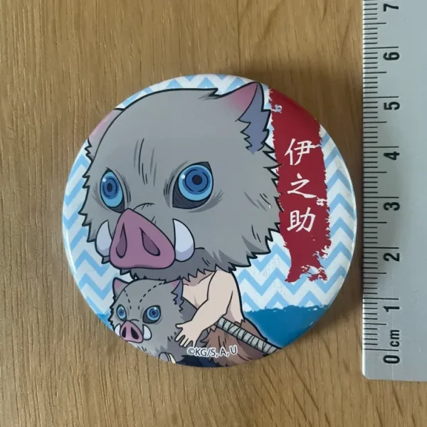 Demon Slayer – Badge – Inosuke Hashibira Gyugyutto Bell House 5 cm
