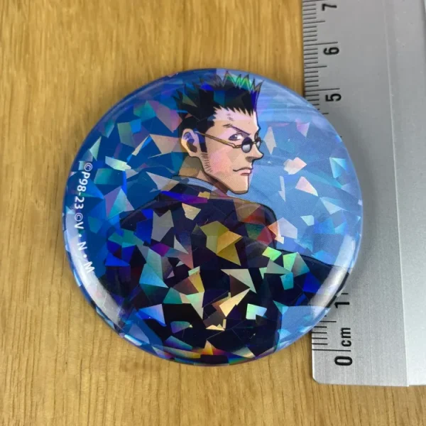 Hunter × Hunter – Badge – Leorio Paladinight Dos au combat B Bandai Spirits 5,5 cm