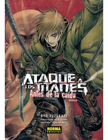 Novela Ataque a los Titanes Antes de la Caida