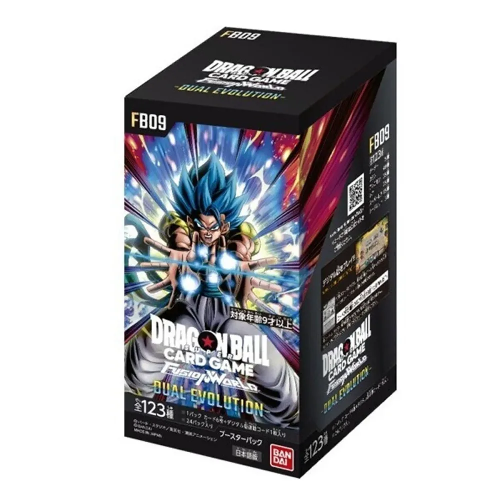 Dragon Ball Super Card Game – Boîte de 24 boosters Fusion World FB09 · JP