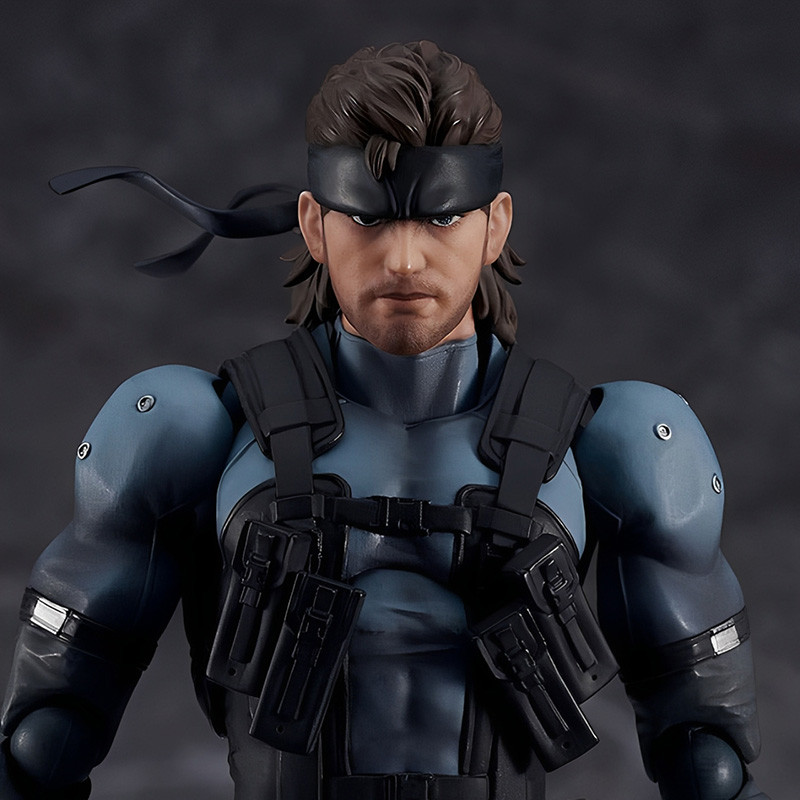 METAL GEAR SOLID Solid Snake MGS2 Version Updated Edition Figma Max Factory – Figurine