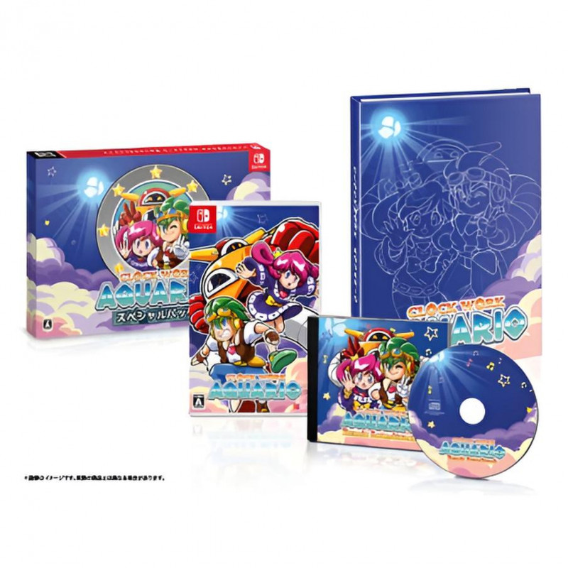 CLOCKWORK AQUARIO Special Pack Nintendo Switch – Artbook