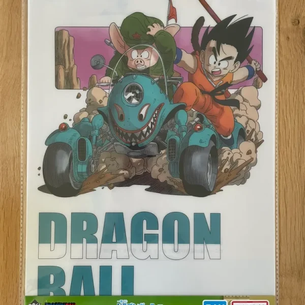 Dragon Ball EX – Ichiban Kuji – Temple Above the Clouds Lot H Affiche Clear A3 Oolong & Son Goku – Poster