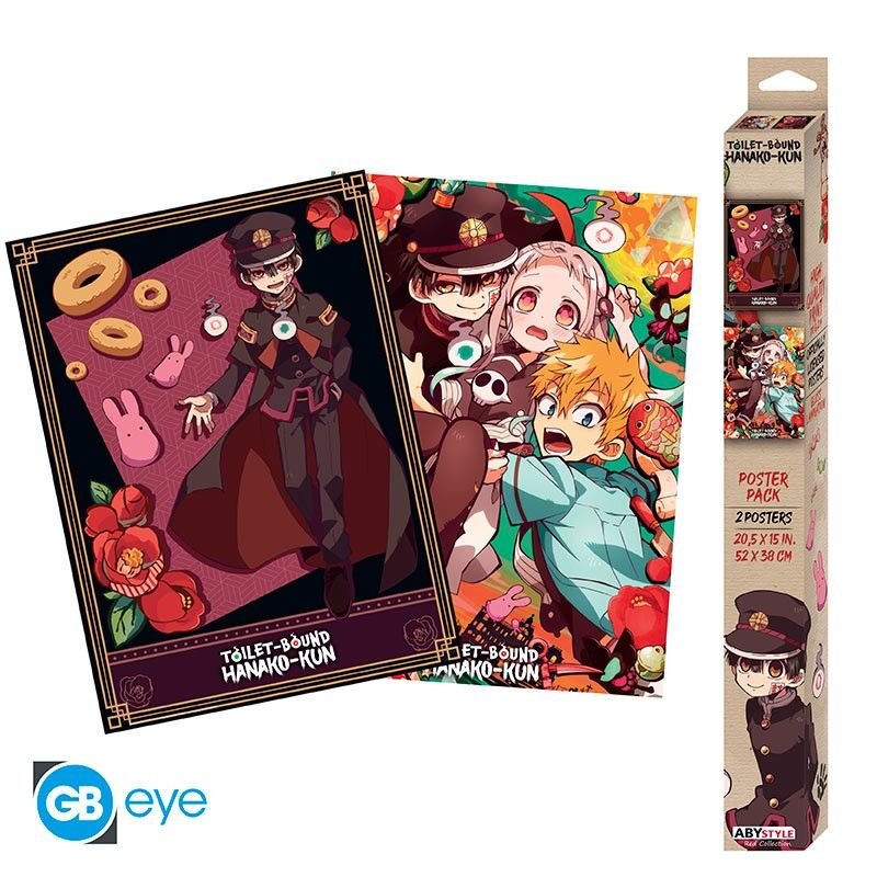 TOILET-BOUND HANAKO-KUN – Set 2 Chibi – Series 1 (52x38) – Poster