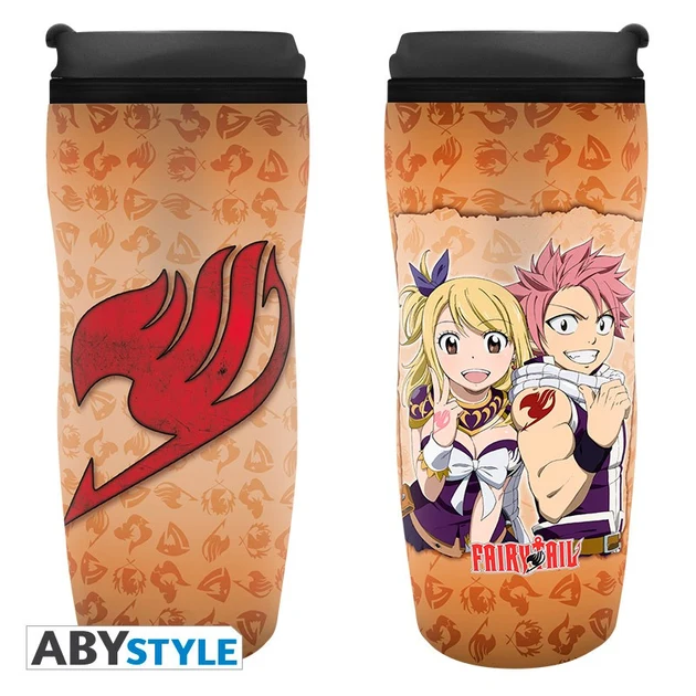 Fairy Tail – Gourde · Lucy, Natsu & Emblème