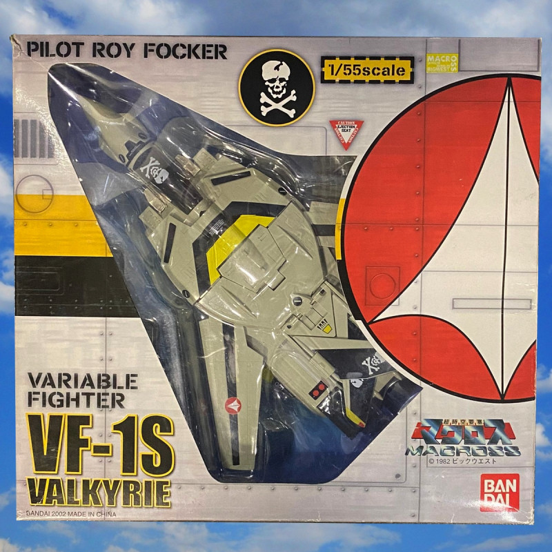 MACROSS Valkyrie VF-1S Roy Focker 1/55ème Bandai – Collection