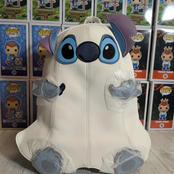 Loungefly Disney – Stitch Ghost Costume Figural Glow Mini 👻 – Sac à dos