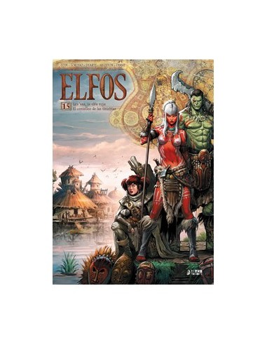 Elfos 15. Lea Saa, la Elfa Roja / el Centelleo de las Tinieblas