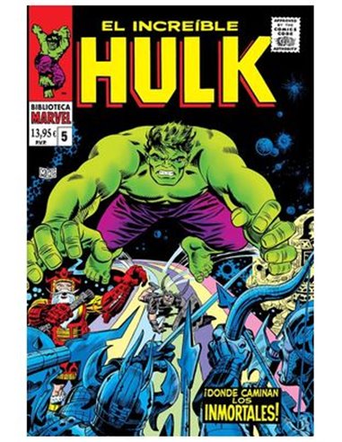 Biblioteca MARVEL 74 el Increible Hulk – Volume 5