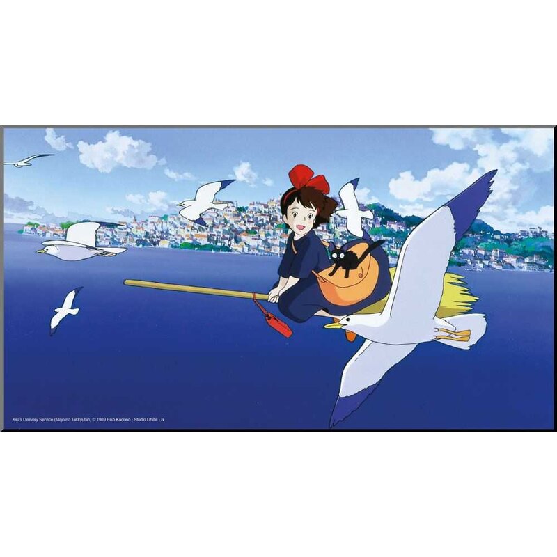 Kiki la petite sorcière tableau bois Movie – Poster