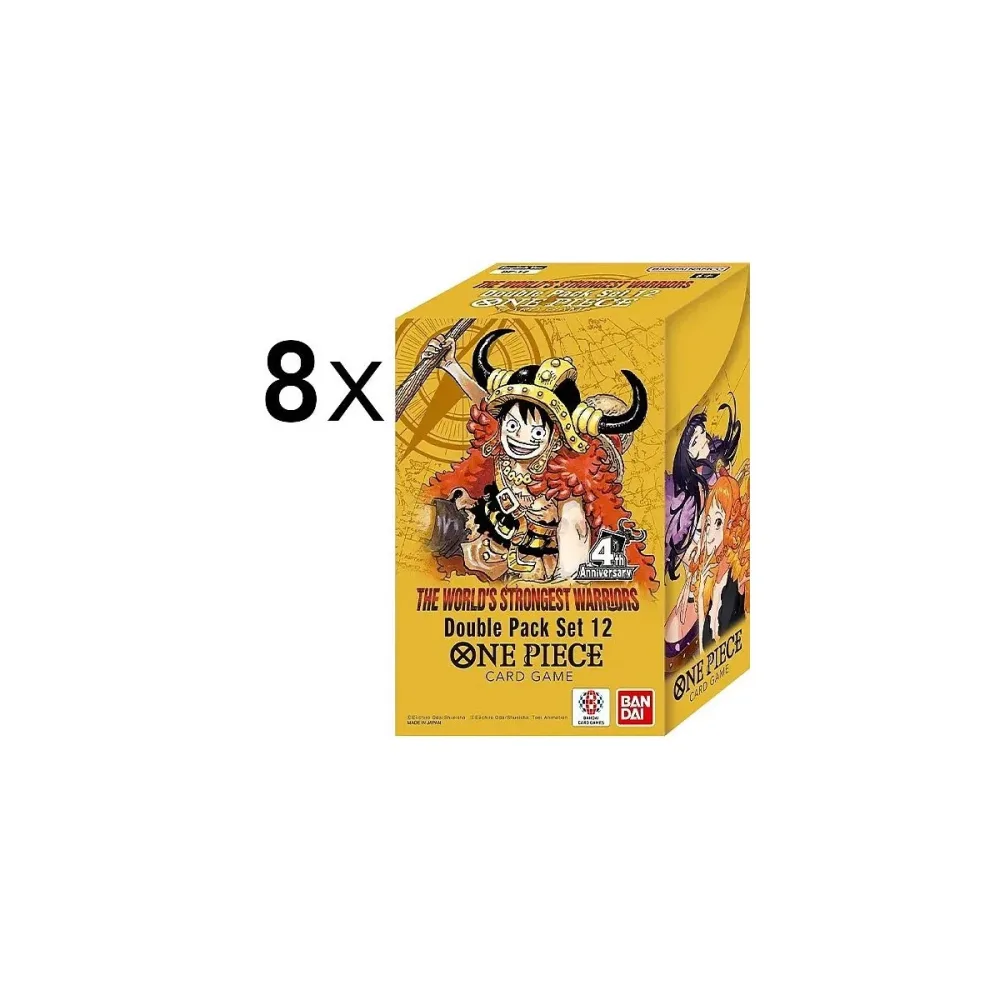 English – The World's Strongest Warriors OP17 – Double Pack Set Vol. 12 Display