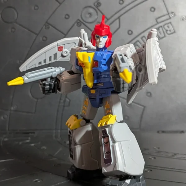 Transformers Galaxy Version 06 – Swoop (Robot mode) (~10-12cm) | Blokees