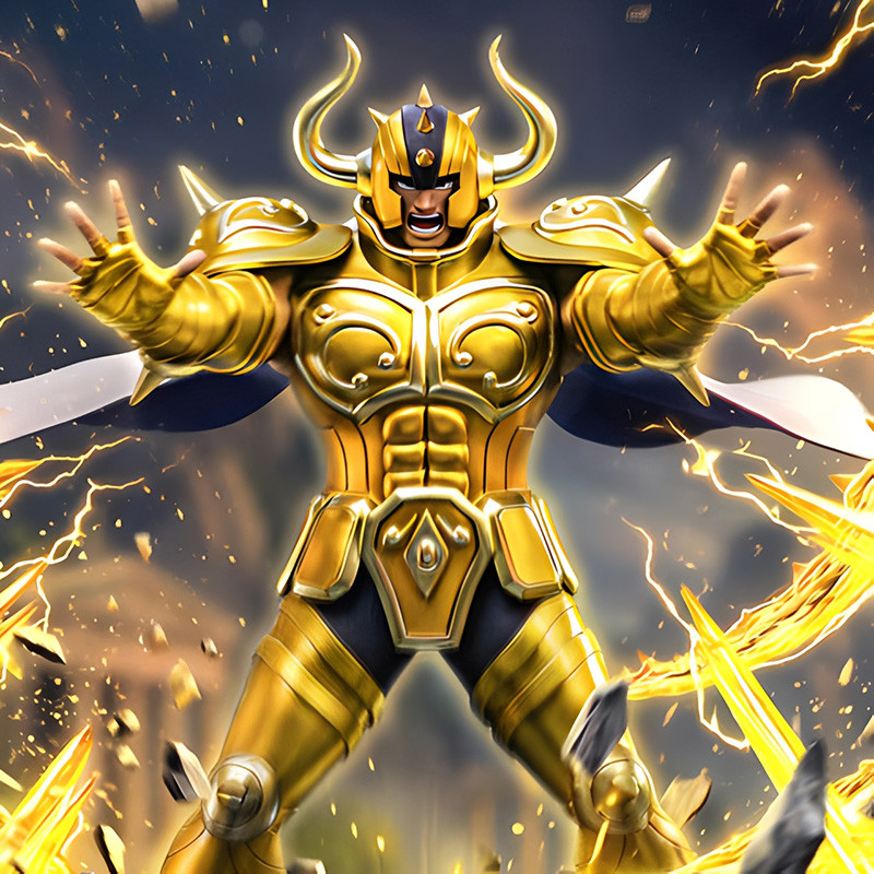 Statue – SAINT SEIYA Aldébaran du Taureau Art Scale Iron Studios